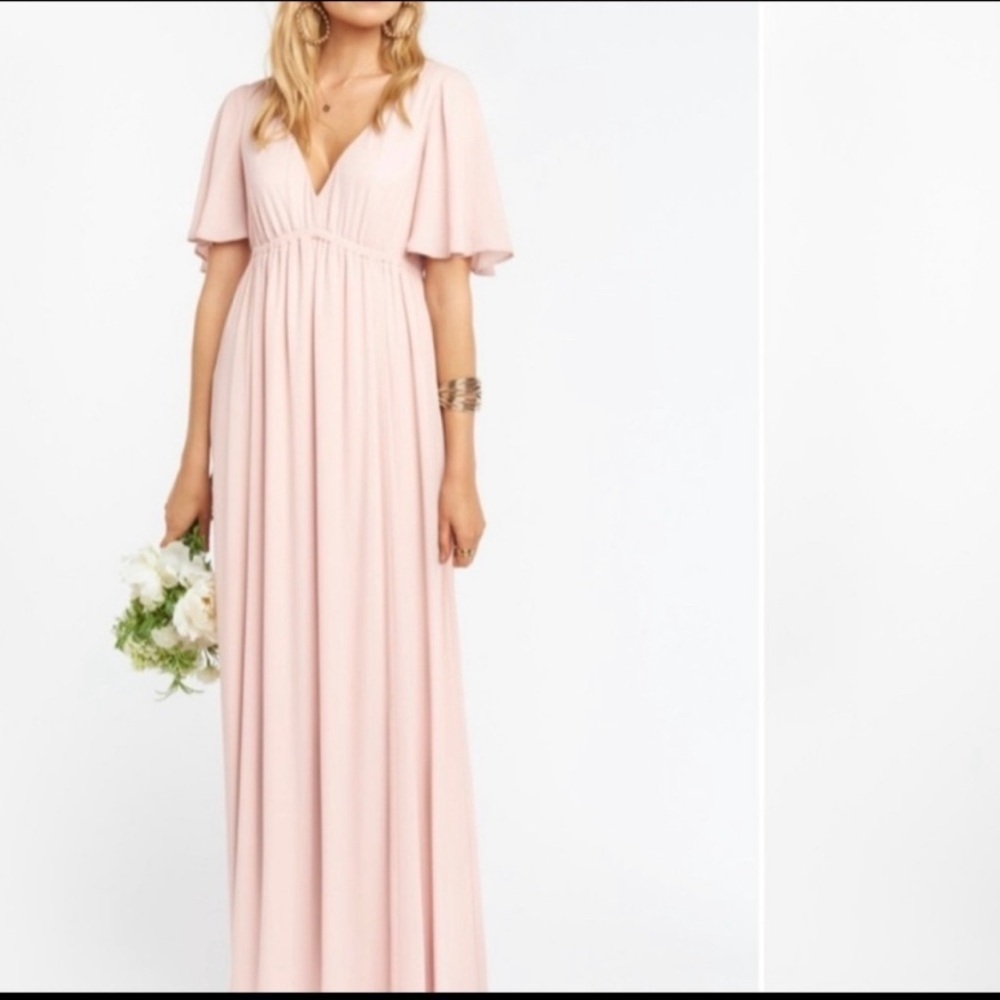 Womens New Show Me Your Mumu Emily Pink Maxi Dress - Picture 2 of 12